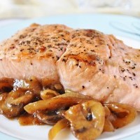 Holly Clegg photo salmon marsala