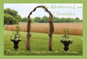 mother-in-law chronicles wedding canopy
