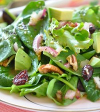 Cranberry avocado salad