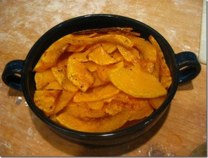 squash in pot