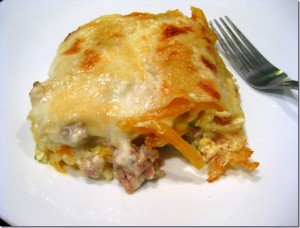 squash lasagna