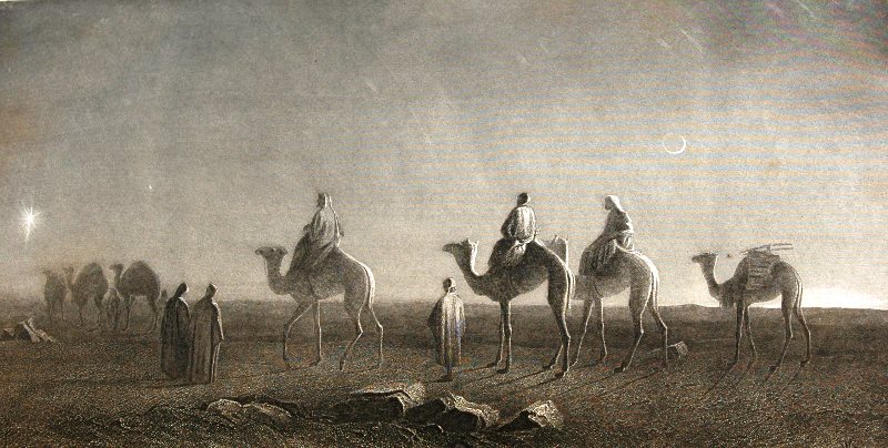 the wise men bringing gifts