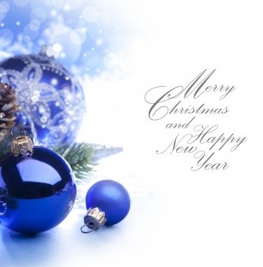 Merry Christmas and Happy New Year card