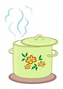 image of pretty cooking pot