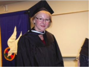 Poppy Smith graduation photo