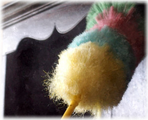 dusting wand used to clean