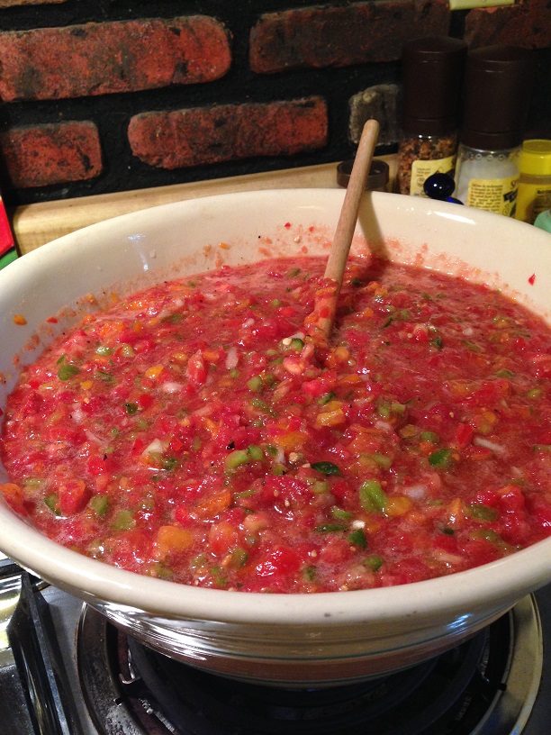 homemade salsa