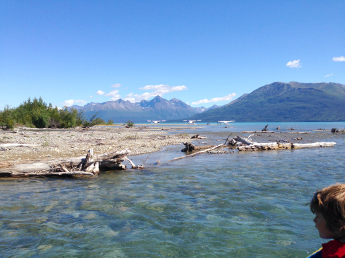 Mouth of River in Alaska