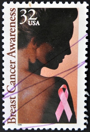 Breast Cancer Awareness postage stamp