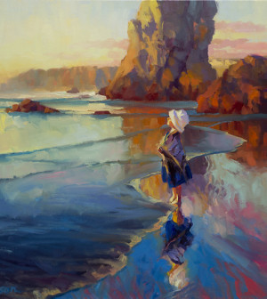 Painting Bold Innocence by Steve Henderson