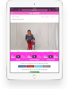 Exerly one minute challenge