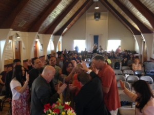 carol doyel getting ordained