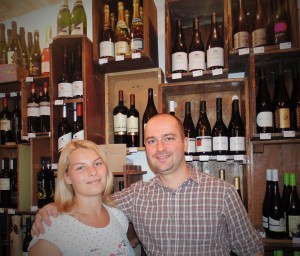 Virag Lastoczki & Ferenc Juhasz at The Tasting Table
