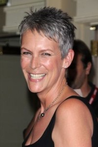 Jamie Lee Curtis pixie cut