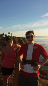 Our youngest son and me on Christmas Eve 2013 in Palo Verdes, CA
