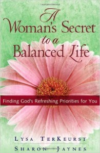 a womans secret to a well balanced life
