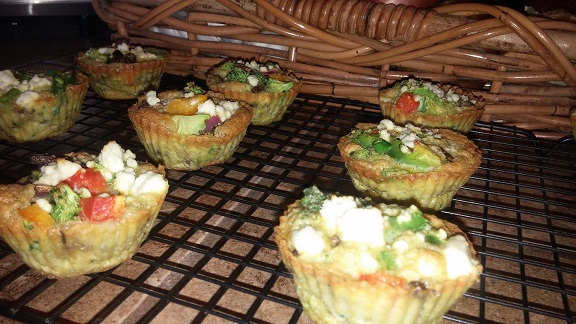 Healthy breakfast muffins