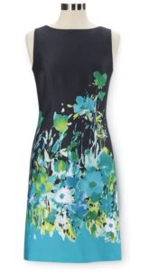 NorthStyle Floral Watercolor Sheath Dress $69.95