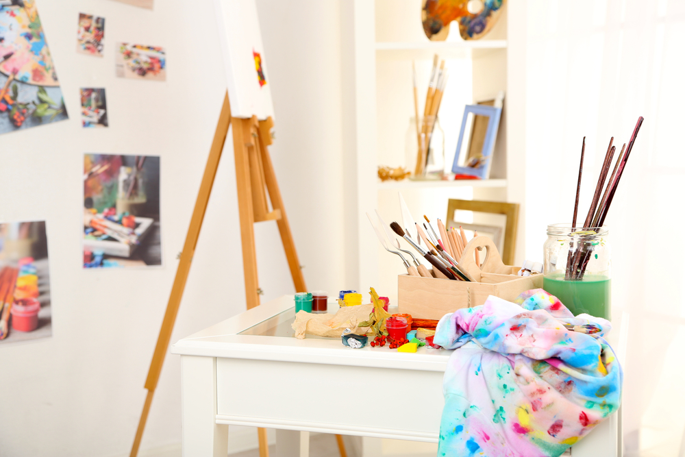 Turn Your Spare Bedroom into an Art Studio