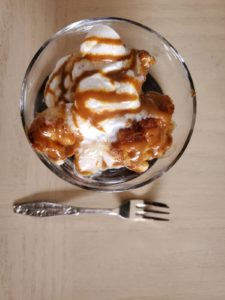 Caramel Apple Cinnamon Roll Bake