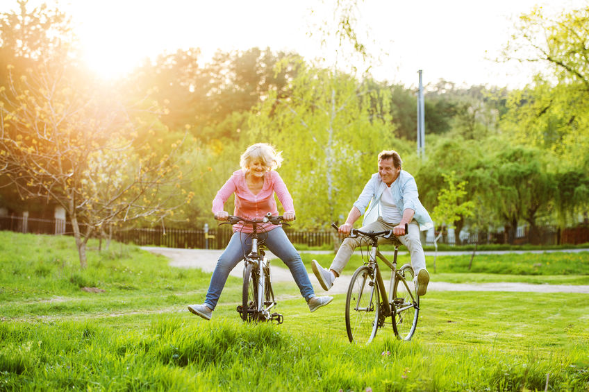 using e-bikes